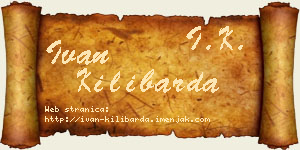 Ivan Kilibarda vizit kartica